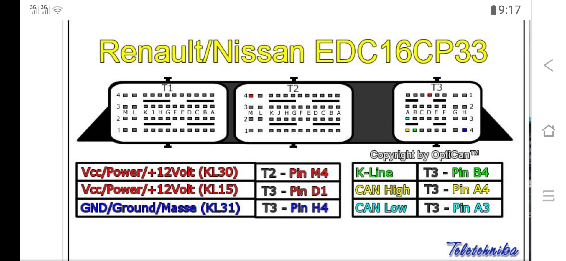 edc16c2 подключение на столе