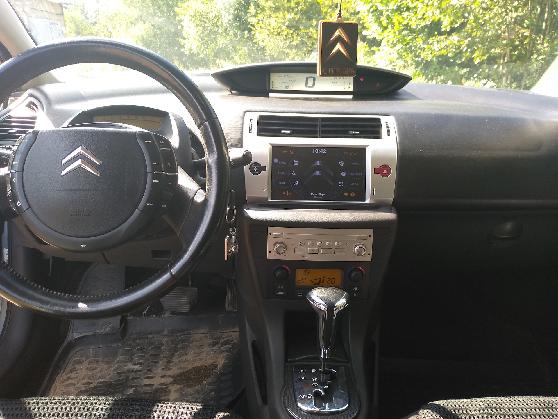 Магнитола на ситроен с4 — Citroen C4 (1G), 1,6 л, 2006 года | автозвук ...