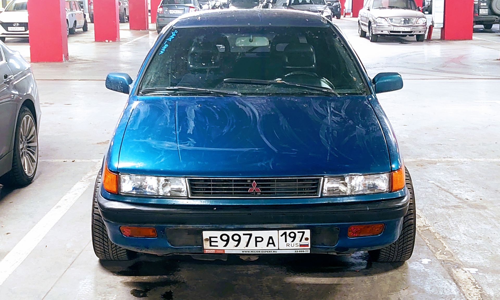 Первый колхоз — Mitsubishi Colt III, 1,5 л, 1991 года | техосмотр | DRIVE2