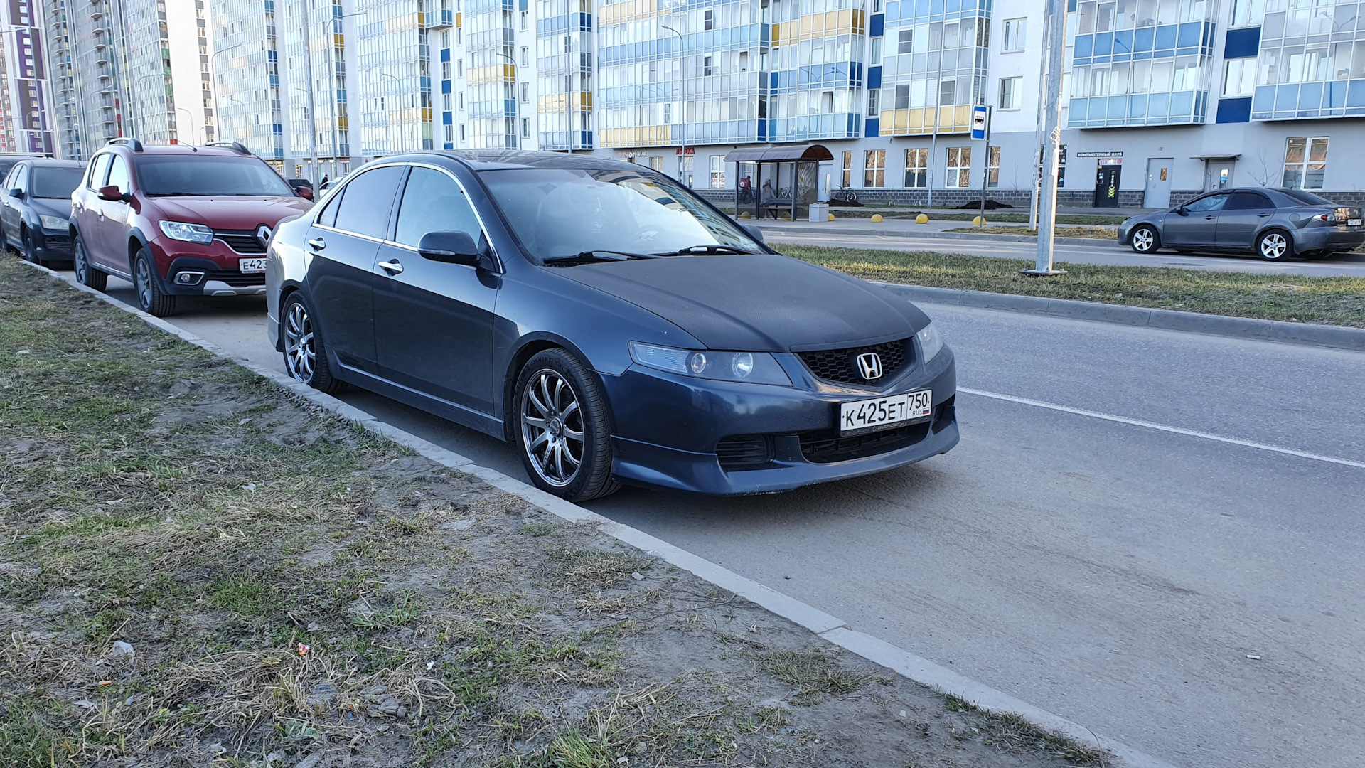 Занижение в аккурат. Модуло. — Honda Accord (7G), 2,4 л, 2005 года | тюнинг  | DRIVE2