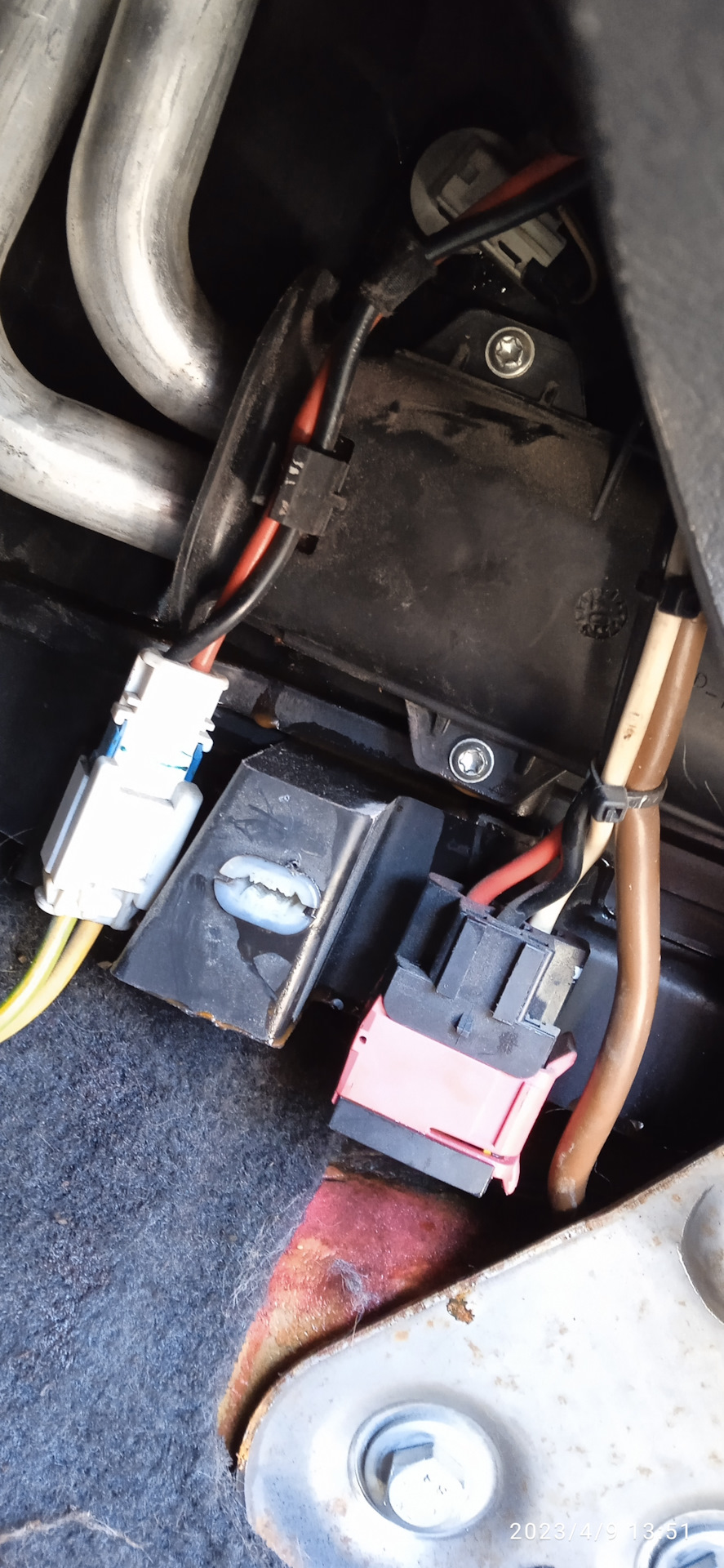 Потек радиатор печки в салон . — Citroen C5 (1G), 1,8 л, 2007 года ...