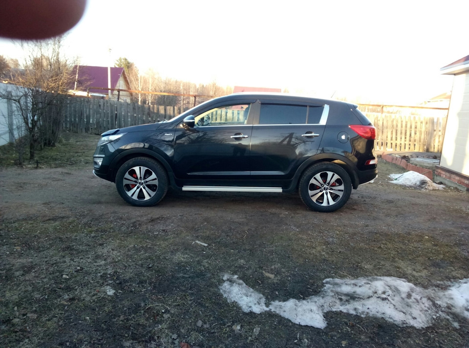 Шины Kumho Ecsta PS71 235/60 R18 — KIA Sportage (4G), 2,4 л, 2022 года