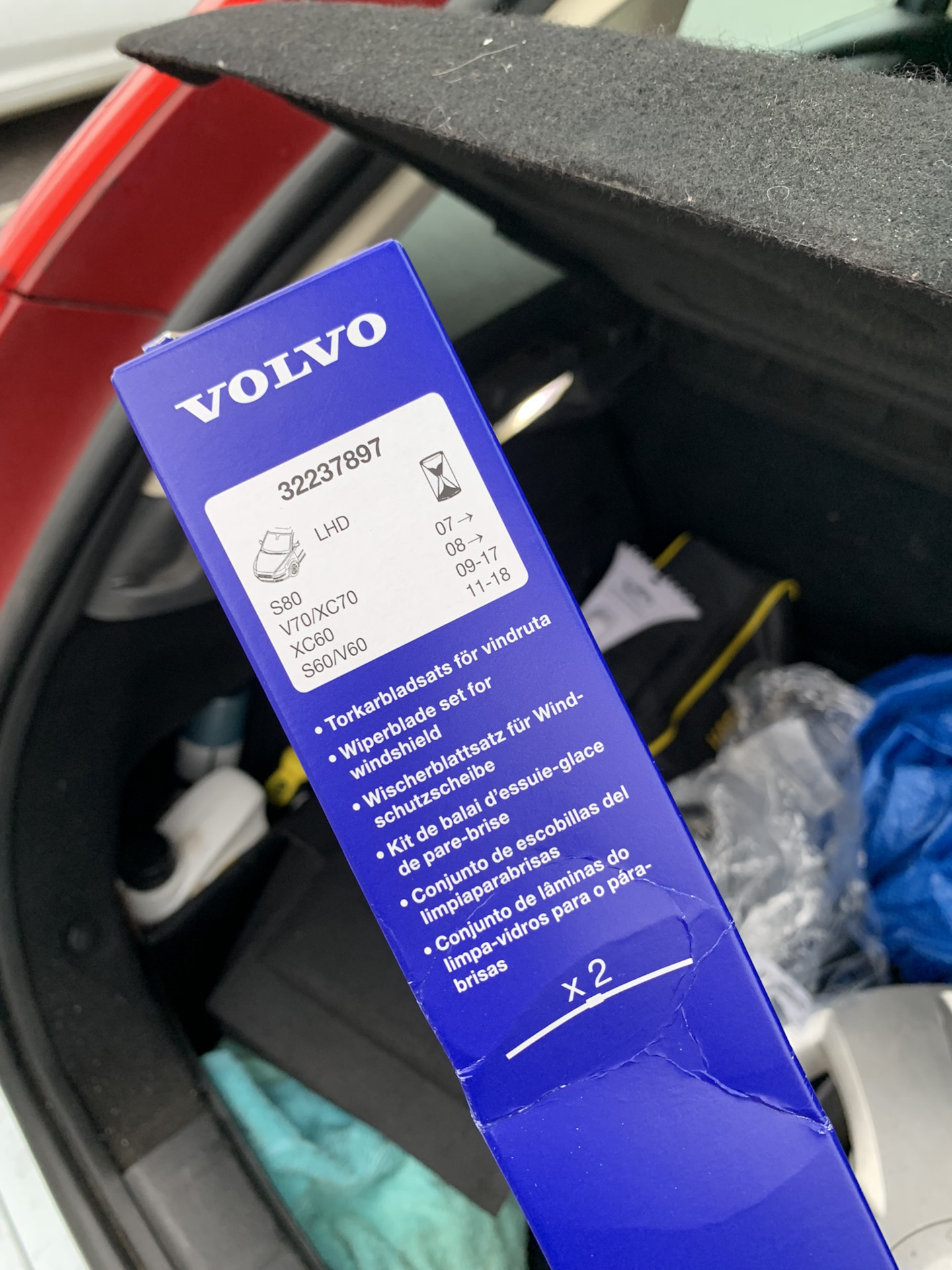 Щетки HEYNER HYBRID — г@вно :( — Volvo XC60 (1G), 2,4 л, 2014 года ...