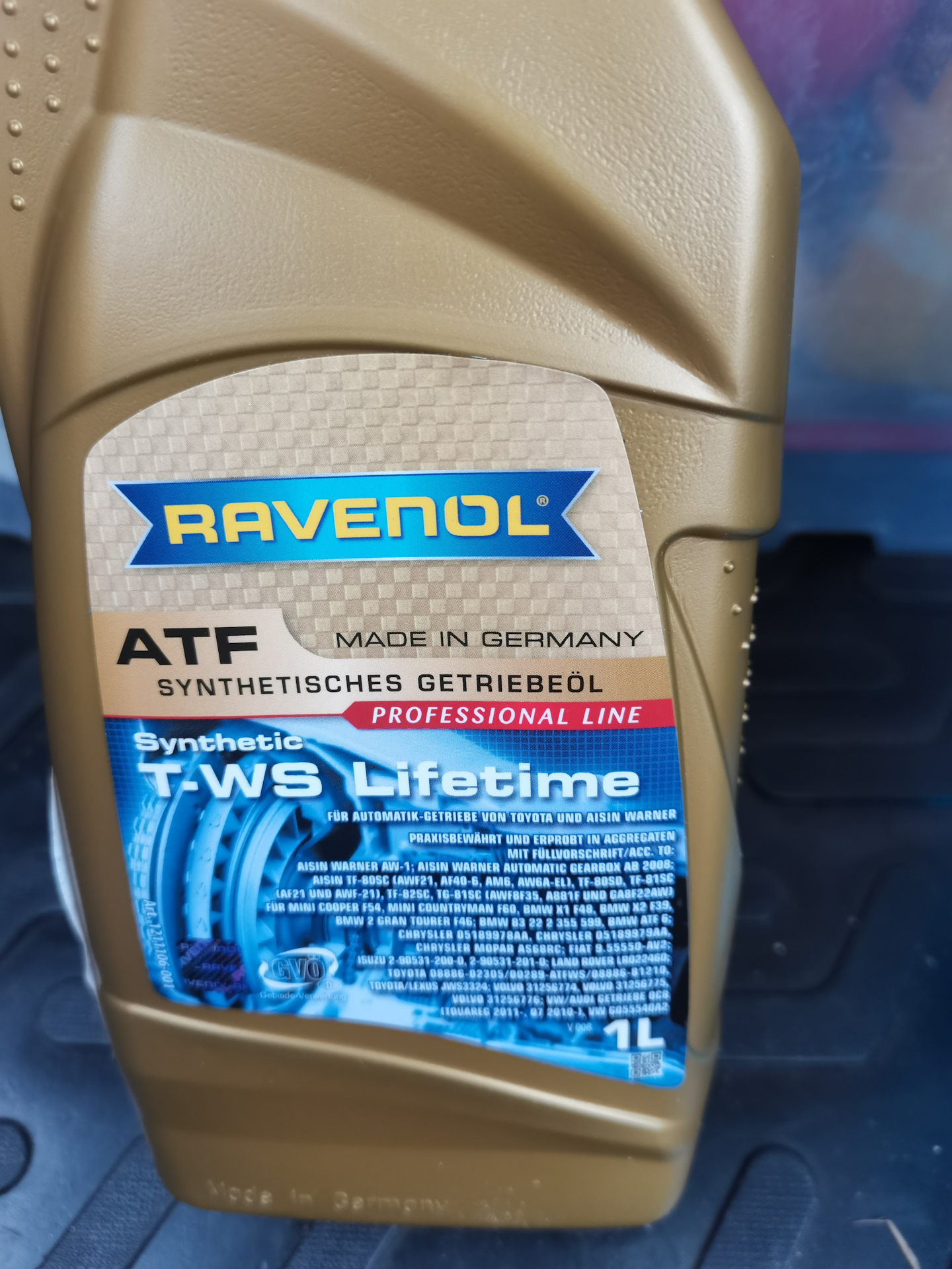 Масло Равенол АТФ. 4014835799615 Ravenol трансмиссионное масло Ravenol ATF FZ ( 1л). ATF T-WS. Ravenol 1111151b2001888.