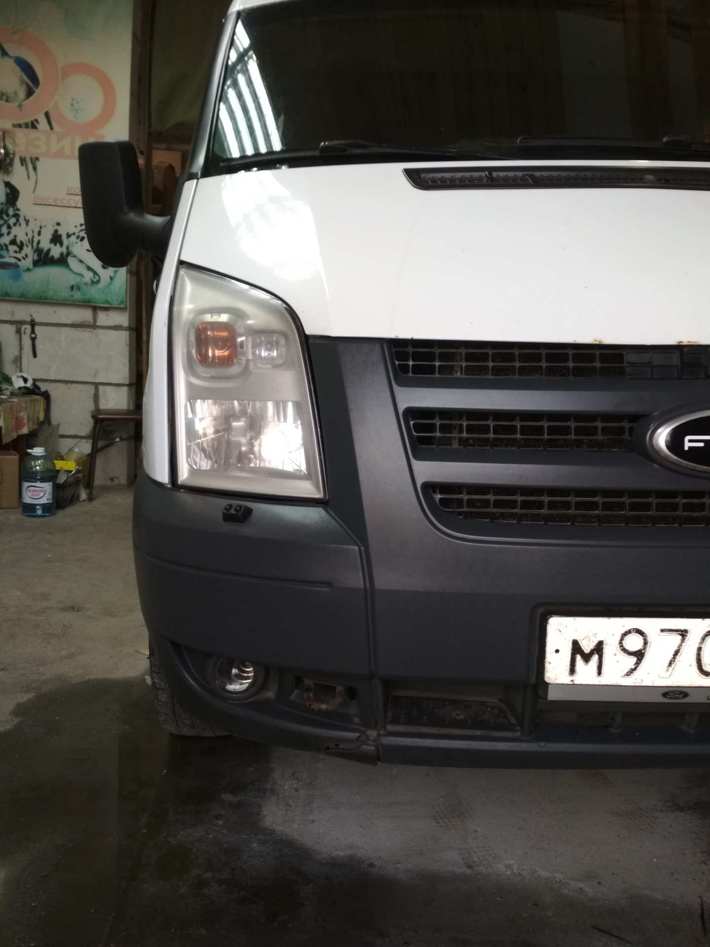 Вопрос по краске Белый Frozen White — Ford Transit (7G), 2,2 л, 2007 года |  кузовной ремонт | DRIVE2