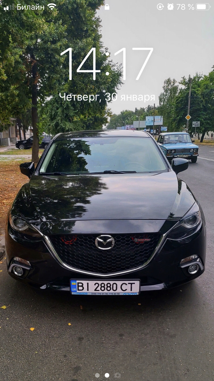 Немножко агрессии — Mazda 3 (3G) BM, 2,5 л, 2015 года | тюнинг | DRIVE2