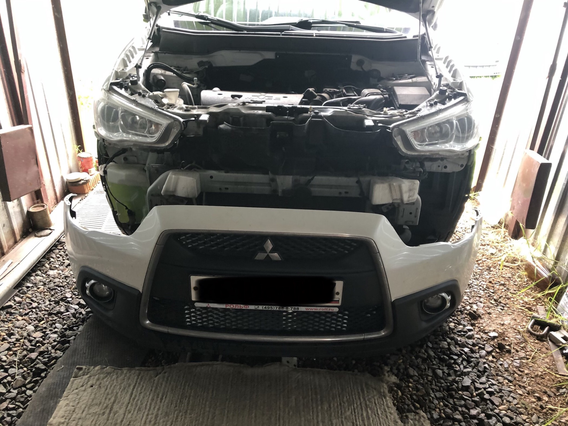 Установка DRL LED Tagfahrlicht (Z5319200) - Mitsubishi ASX Клуб