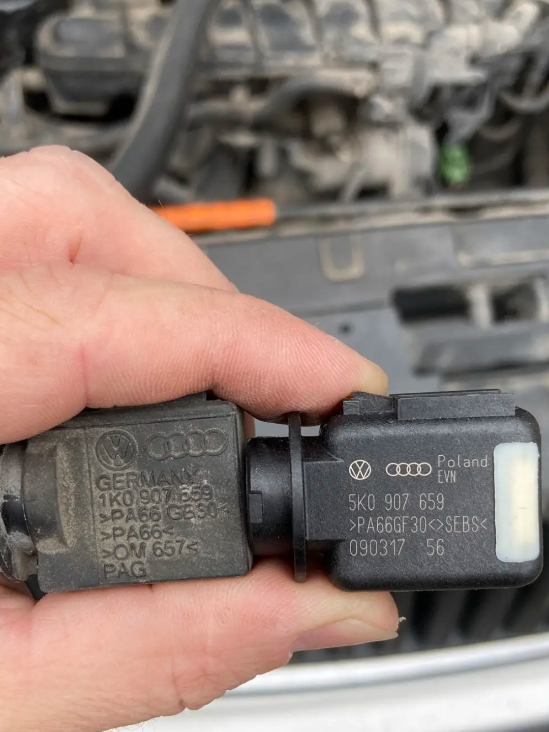 Датчик загрязнения воздуха G238 — Volkswagen Passat B6, 1,8 л, 2008 ...