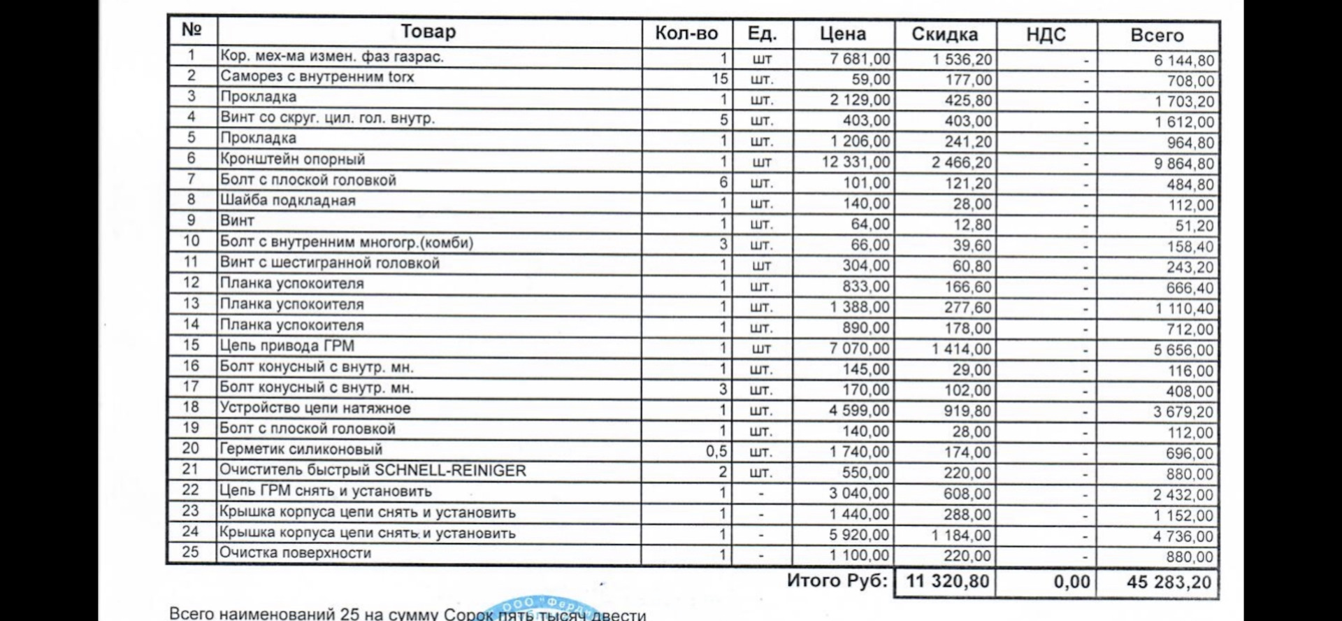 Замена цепи ГРМ CAWA. Вопрос. — Volkswagen Tiguan (1G), 2 л, 2014 года ...