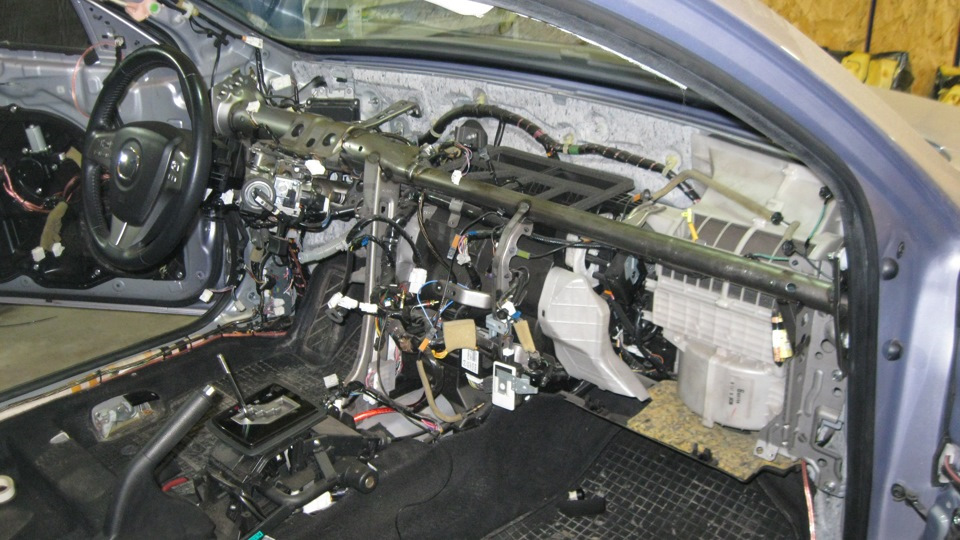 Как снять панель мазда 6 gh Сверчок накладки обдува - Mazda 6 (2G) GH, 2,5 л, 2009 года кузовной ремонт DRIV