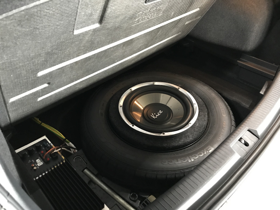 Бас без хлопот: обзор сабвуфера для установки в запасное колесо MBQ AS ...