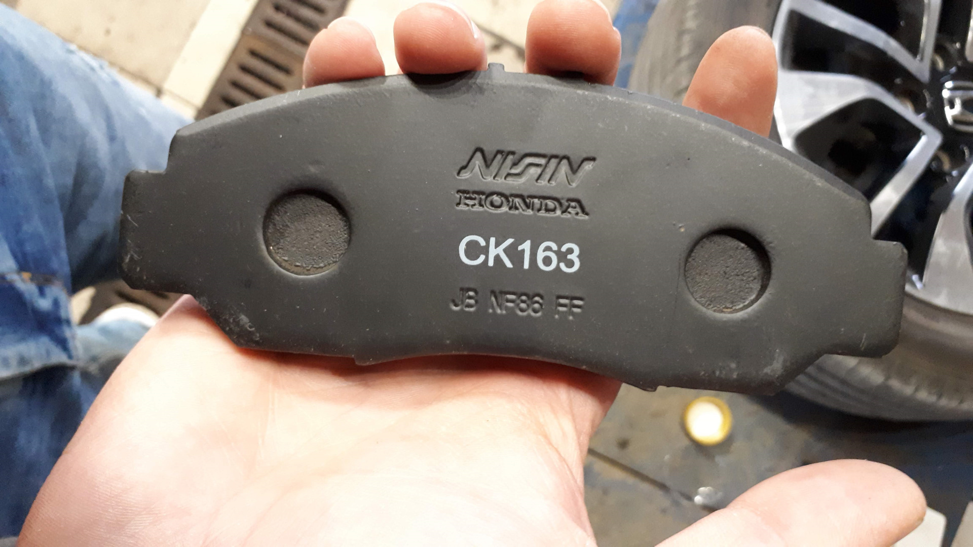 Знакомство с обновленными колодками Нишинбо PF-8465 = NP-8007