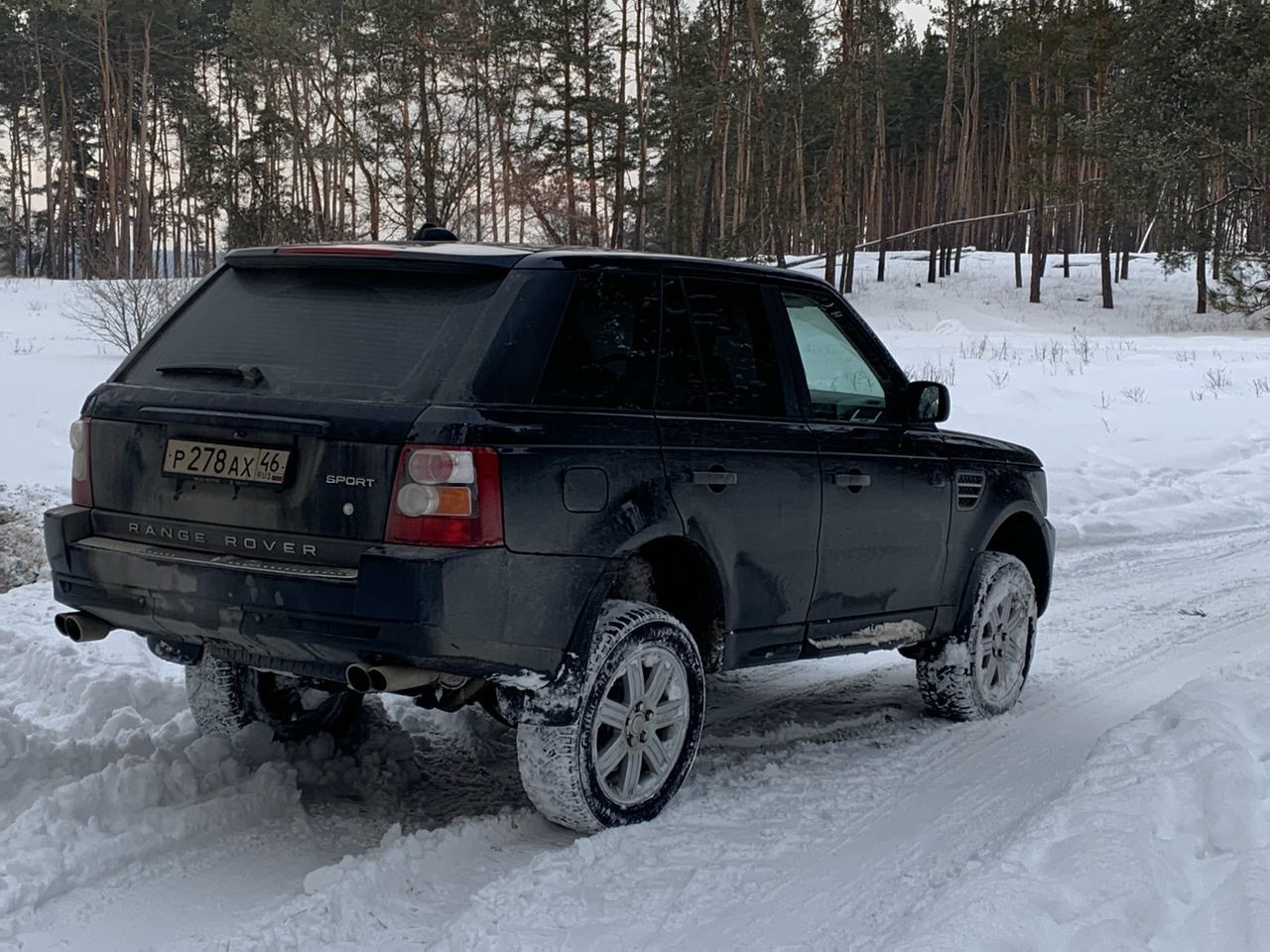 Внедорожные режимы в снегу — Land Rover Range Rover Sport (2G), 3 л, 2021  года | наблюдение | DRIVE2