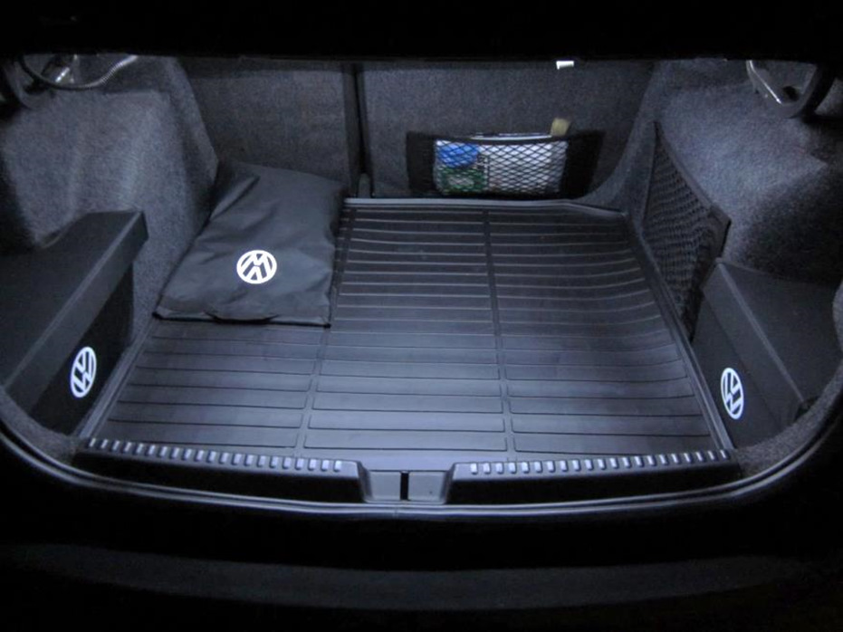 Перегородки в карманы багажника — Volkswagen Polo Sedan, 1,6 л, 2018 года |  аксессуары | DRIVE2
