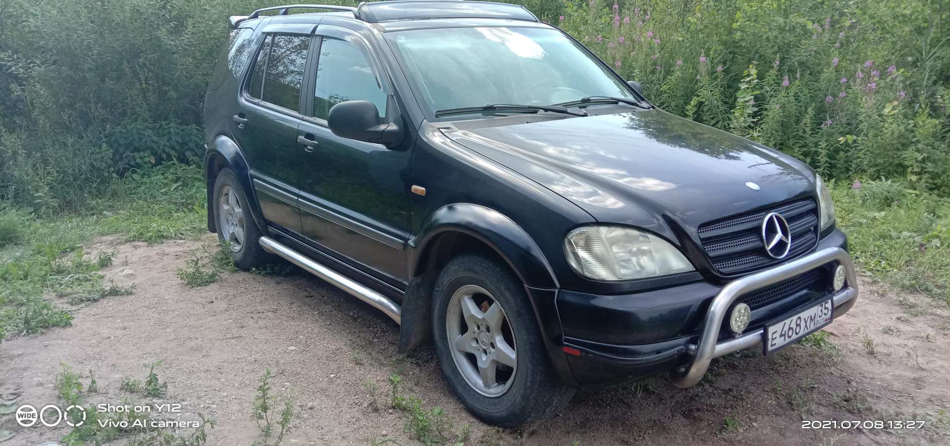 Покраска ржавой ML-ки полимочевиной — Mercedes-Benz M-Class (W163), 2,7 л,  2001 года | кузовной ремонт | DRIVE2