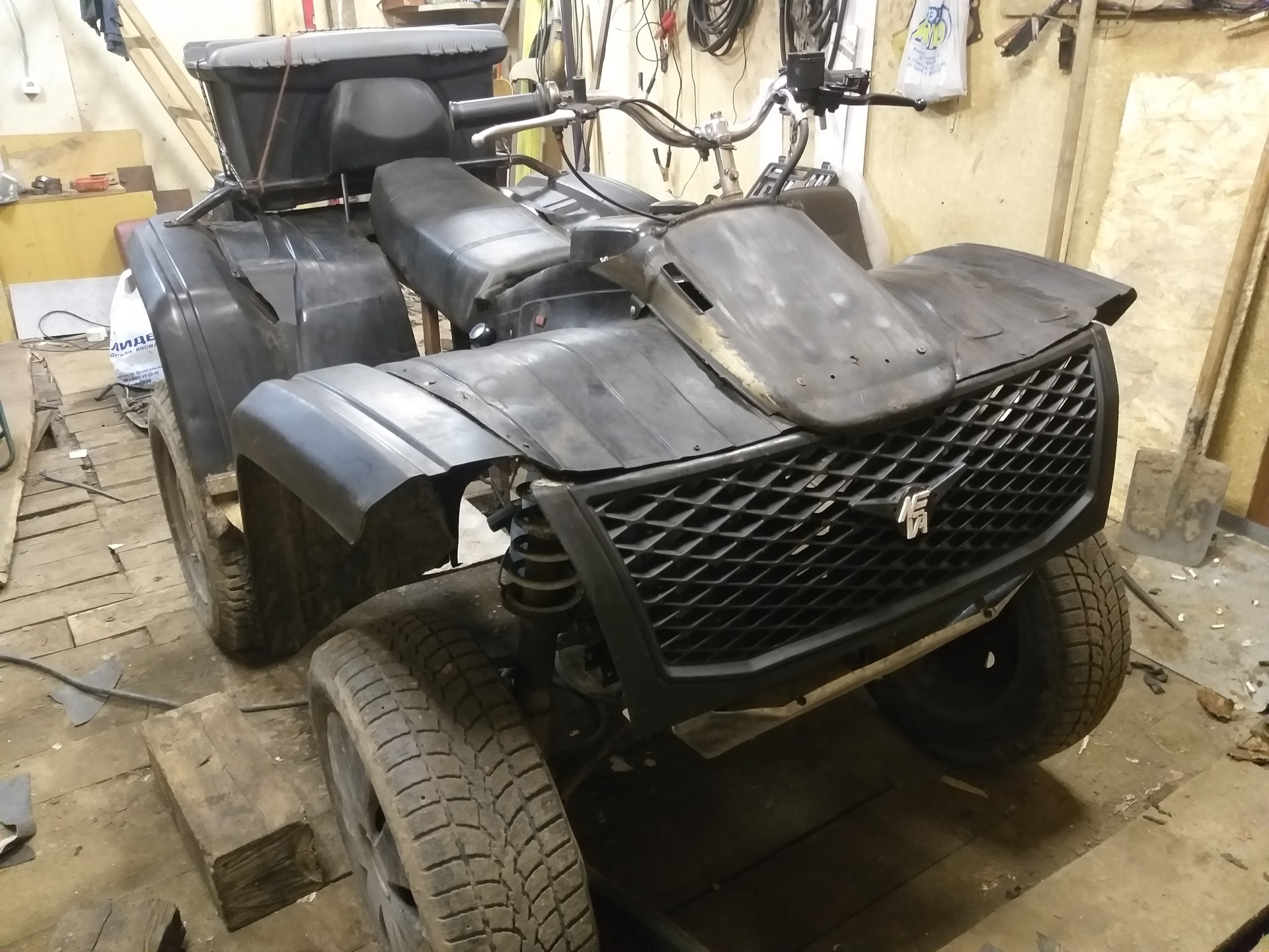 Восстановление внешнего вида решетки радиатора с/о — УАЗ Patriot, 2,7 л ...