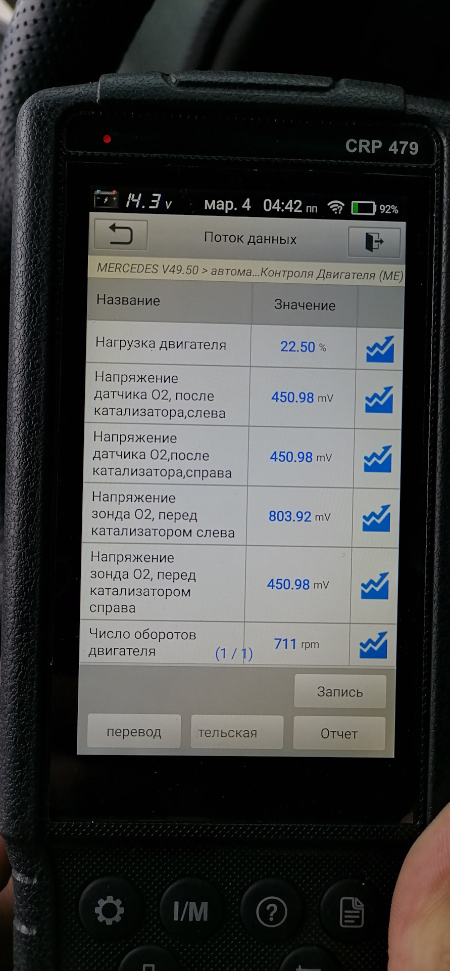 Как проверить лямбда зонд на работоспособность через ELM 327 -OBD2  -(Torque).Шевроле круз F16D3. — DRIVE2