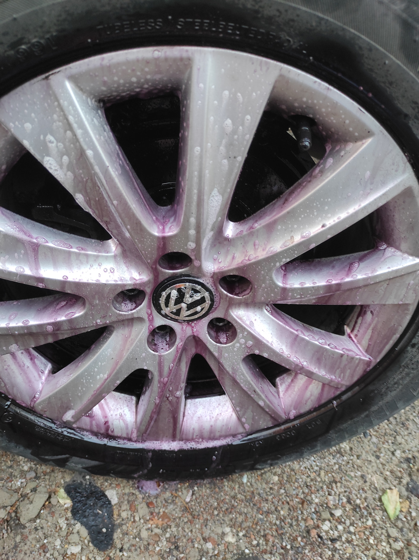 B.B.C очиститель колесных дисков ! Дёшево и работает . — Volkswagen ...