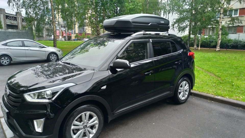 Выбор багажника на крышу — Hyundai Creta (1G), 1,6 л, 2019 года ...