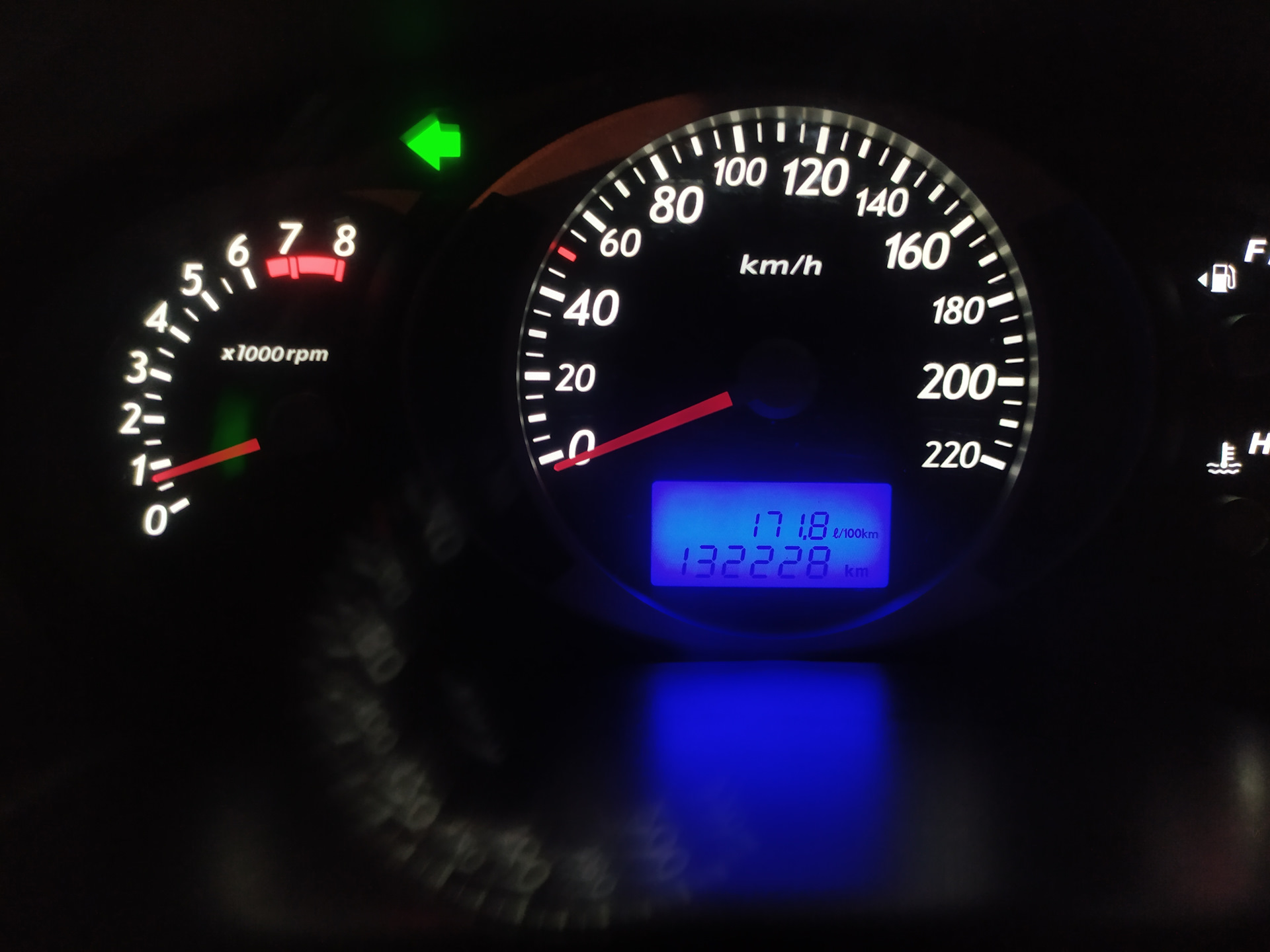 Расход топлива на холостом ходу при прогретом двигателе — Hyundai ...