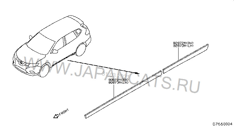 Уплотнитель на двери ниссан х-трейл т32 — Nissan X-Trail III (t32), 2 л ...