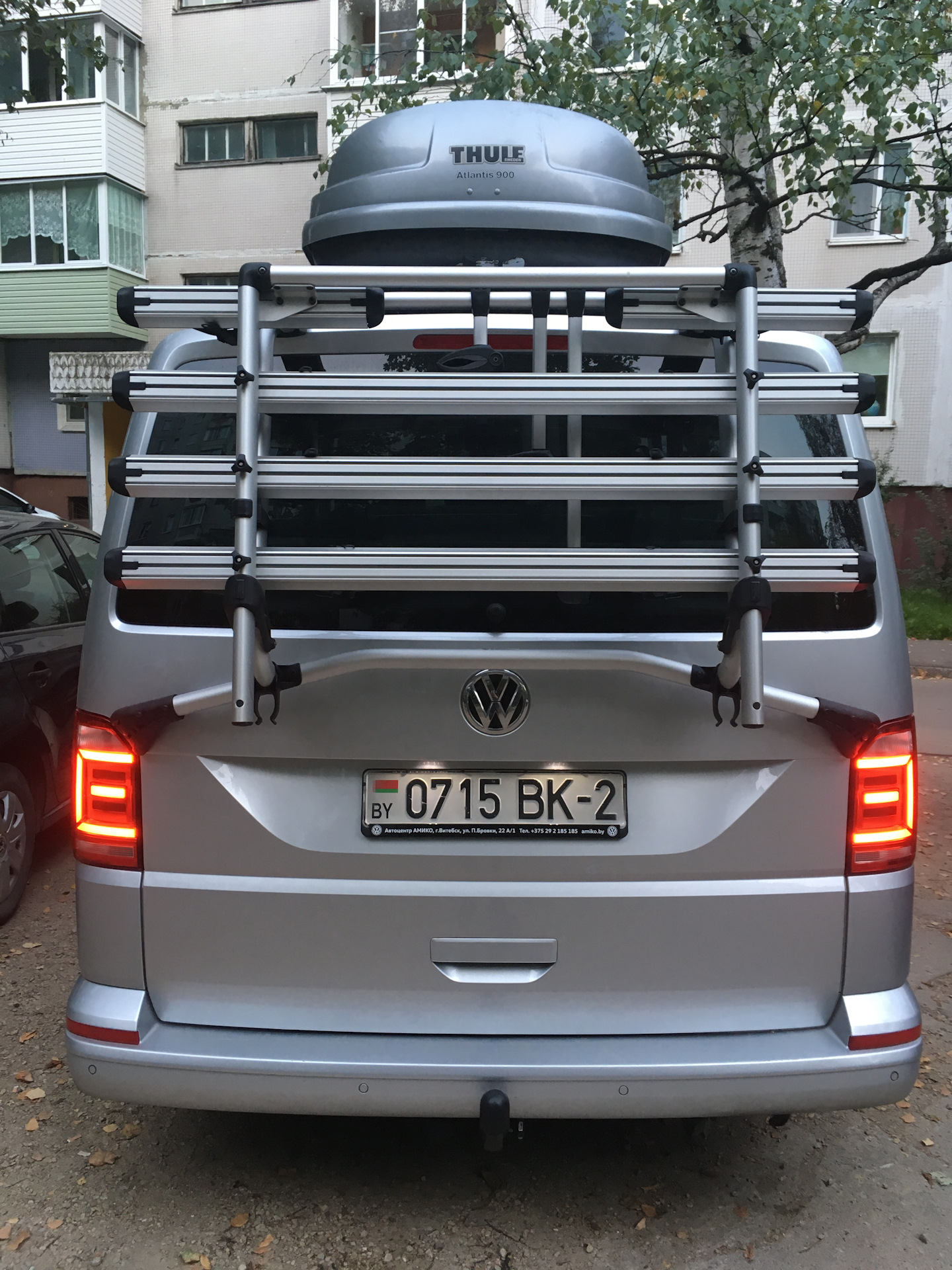 Задние Led фонари ( пределу нет конца) — Volkswagen Transporter T5, 1,9 л,  2005 года | стайлинг | DRIVE2