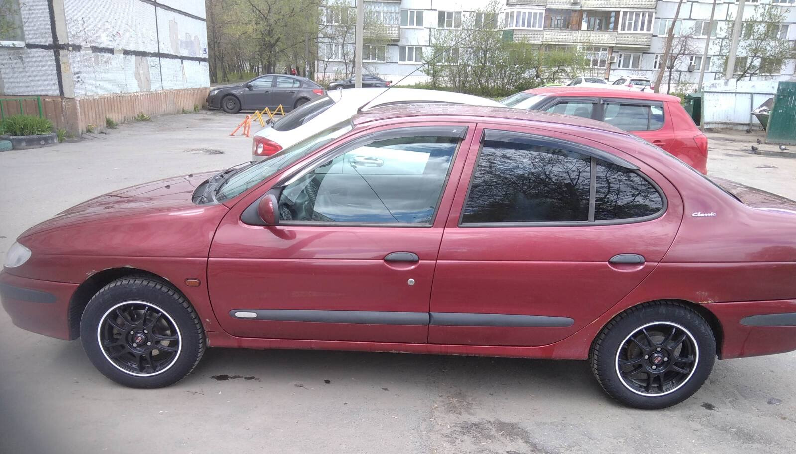 Подбор дисков — Renault Megane I, 1,6 л, 1999 года | колёсные диски ...