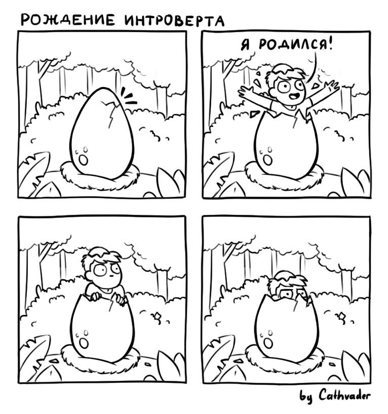 Мемы про интровертов